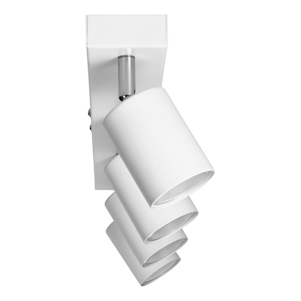DOA wall and ceiling light, power max. 4x50W, GU10, IP20, white